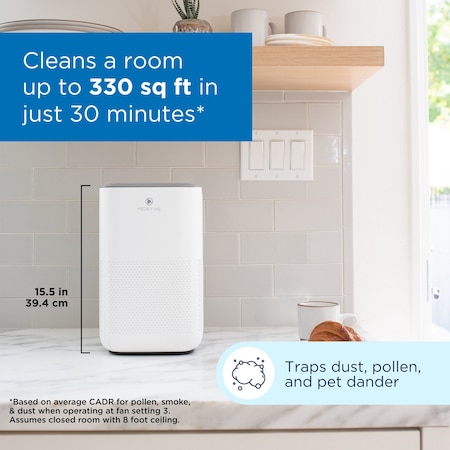 Medify Air Medify MA15 Air Purifier with H13 True HEPA Filter 330 sq ft Coverage White 2Pack 2PK MA-15-W2